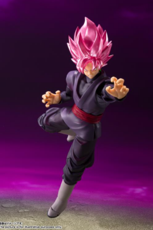 Dragon Ball Super S.H.Figuarts Goku Black Super Saiyan Rose (Reissue): imagen 3