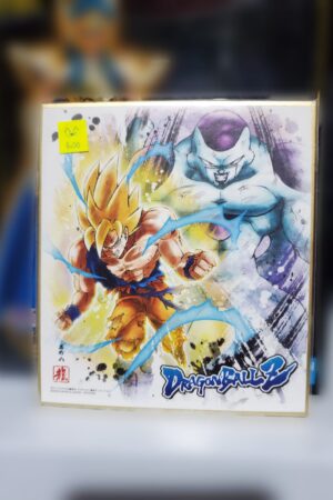 Shikishi Art Goku ssj vs Frieza Dragon Ball