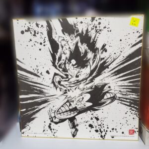 Shikishi Art Goku vs Vegeta Dragon Ball