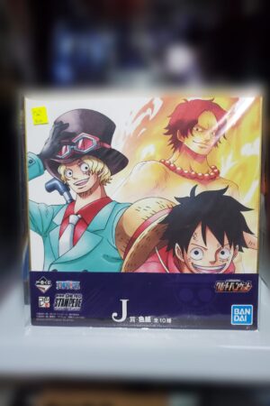 Shikishi Art Luffy,Ace ,Sabo One Piece