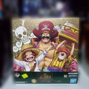 Shikishi Art Gold D Roger ,Shanks , Buggy  One Piece