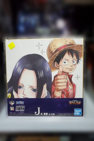 Shikishi Art Boa Hancock & Luffy  One Piece