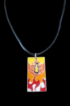 Collar Kyojuro Rengoku Pilar de Fuego:Demon Slayer