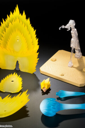Dragon Ball Z S.H.Figuarts Super Saiyan Goku (Teleport Kamehameha) Effect Parts Set: imagen 1