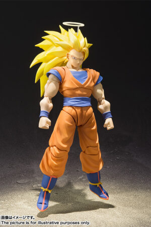 Dragon Ball Z S.H.Figuarts Super Saiyan 3 Goku (Reissue): imagen 2