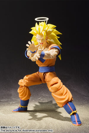Dragon Ball Z S.H.Figuarts Super Saiyan 3 Goku (Reissue): imagen 4