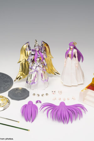Saint Seiya Myth Cloth EX Goddess Athena & Saori Kido: imagen 11
