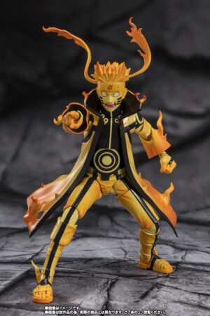 Naruto: Shippuden S.H.Figuarts Naruto Uzumaki (Kurama Link Mode Ver.) (Courageous Strength That Binds): imagen 4