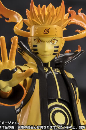 Naruto: Shippuden S.H.Figuarts Naruto Uzumaki (Kurama Link Mode Ver.) (Courageous Strength That Binds): imagen 1
