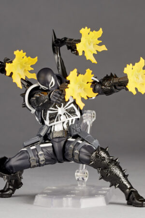 Marvel Amazing Yamaguchi Revoltech NR023 Agent Venom: imagen 4
