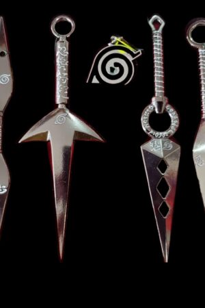 Set de Armas Metalicas Pequeñas: Naruto