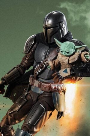 Star Wars S.H.Figuarts The Mandalorian - Mandalorian & Grogu: imagen 1