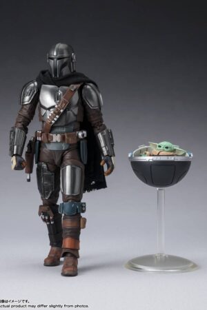 Star Wars S.H.Figuarts The Mandalorian - Mandalorian & Grogu: imagen 6