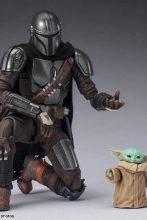 Star Wars S.H.Figuarts The Mandalorian - Mandalorian & Grogu: imagen 3