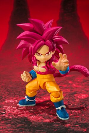 Dragon Ball Daima S.H.Figuarts Super Saiyan 4 Son Goku (MINI): imagen 3