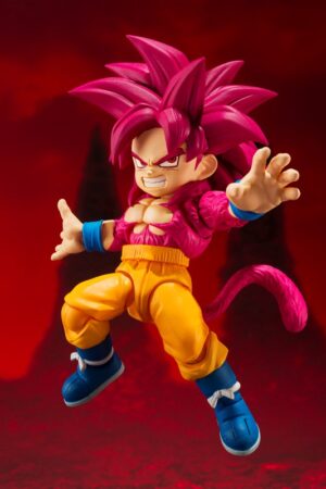 Dragon Ball Daima S.H.Figuarts Super Saiyan 4 Son Goku (MINI): imagen 7