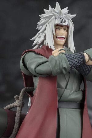 Naruto: Shippuden S.H.Figuarts Jiraiya -Hidden Leaf Heroic Master Sage- (Sage Mode Set)