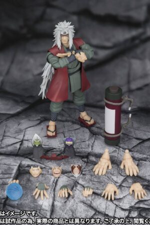 Naruto: Shippuden S.H.Figuarts Jiraiya -Hidden Leaf Heroic Master Sage- (Sage Mode Set): imagen 10