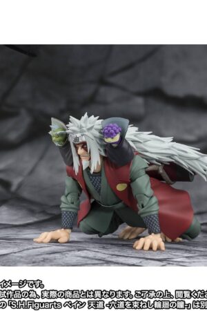 Naruto: Shippuden S.H.Figuarts Jiraiya -Hidden Leaf Heroic Master Sage- (Sage Mode Set): imagen 9