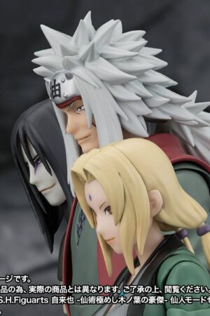 Naruto: Shippuden S.H.Figuarts Jiraiya -Hidden Leaf Heroic Master Sage- (Sage Mode Set): imagen 6