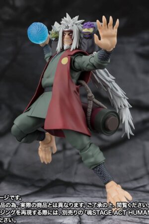 Naruto: Shippuden S.H.Figuarts Jiraiya -Hidden Leaf Heroic Master Sage- (Sage Mode Set): imagen 3