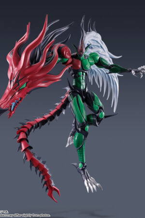 Yu-Gi-Oh! Duel Monsters GX S.H.MonsterArts Elemental Hero Flame Wingman: imagen 4