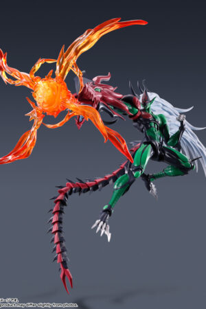 Yu-Gi-Oh! Duel Monsters GX S.H.MonsterArts Elemental Hero Flame Wingman: imagen 3