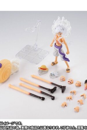 One Piece S.H.Figuarts Monkey D. Luffy Gear 5 (Future Island Egghead): imagen 9