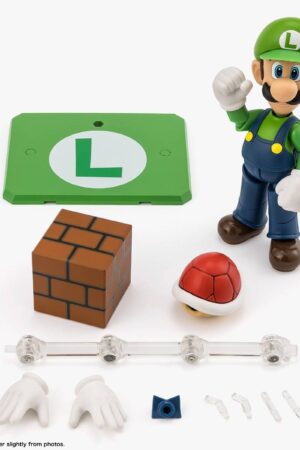 Super Mario S.H.Figuarts Luigi: imagen 5