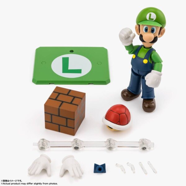 Super Mario S.H.Figuarts Luigi: imagen 5
