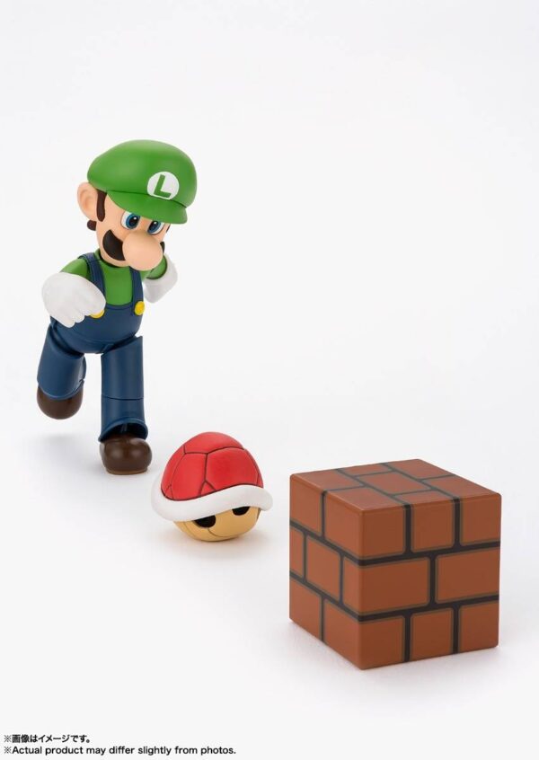 Super Mario S.H.Figuarts Luigi: imagen 3