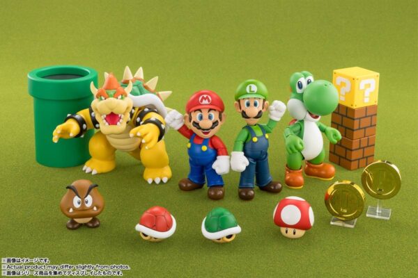 Super Mario S.H.Figuarts Yoshi Action Figure: imagen 7