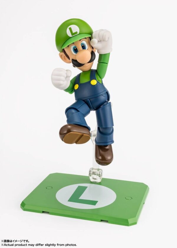 Super Mario S.H.Figuarts Luigi: imagen 2
