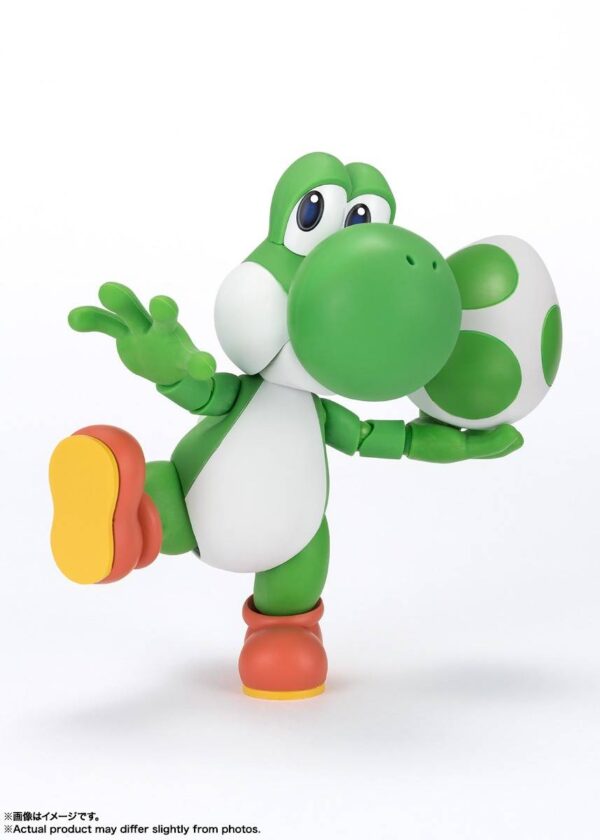 Super Mario S.H.Figuarts Yoshi Action Figure: imagen 1
