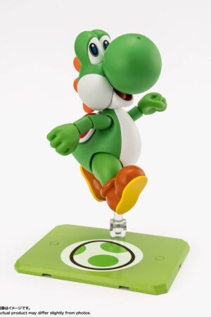 Super Mario S.H.Figuarts Yoshi Action Figure: imagen 2