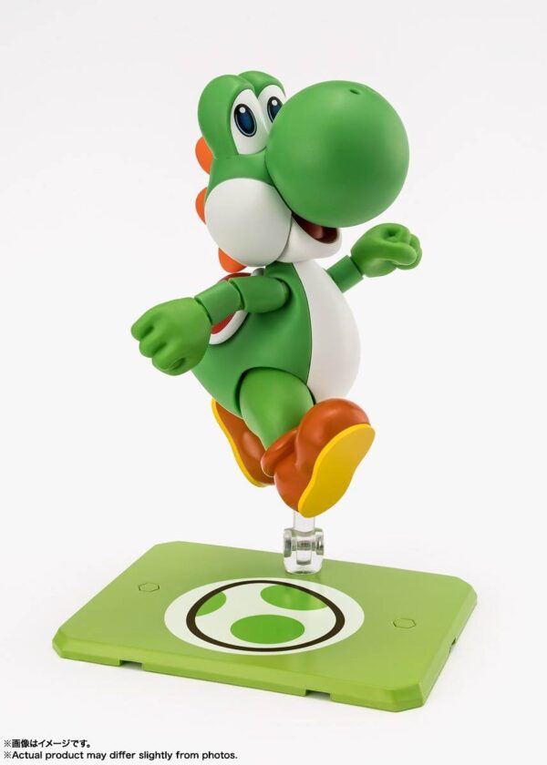 Super Mario S.H.Figuarts Yoshi Action Figure: imagen 2
