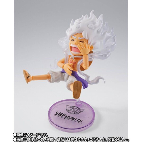 One Piece S.H.Figuarts x World Collectable Figure Monkey D. Luffy (Gear 5 Ver.): imagen 6