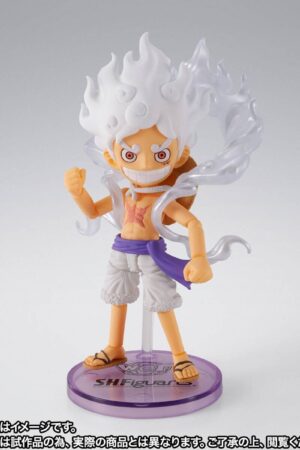 One Piece S.H.Figuarts x World Collectable Figure Monkey D. Luffy (Gear 5 Ver.): imagen 5