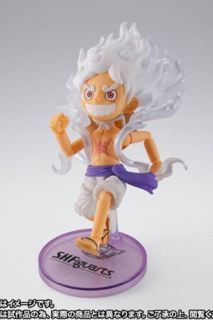 One Piece S.H.Figuarts x World Collectable Figure Monkey D. Luffy (Gear 5 Ver.): imagen 4