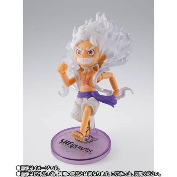 One Piece S.H.Figuarts x World Collectable Figure Monkey D. Luffy (Gear 5 Ver.): imagen 4