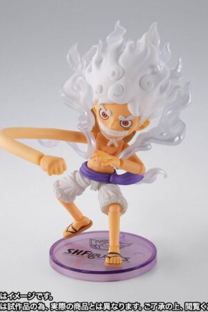 One Piece S.H.Figuarts x World Collectable Figure Monkey D. Luffy (Gear 5 Ver.): imagen 3