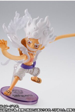 One Piece S.H.Figuarts x World Collectable Figure Monkey D. Luffy (Gear 5 Ver.): imagen 2