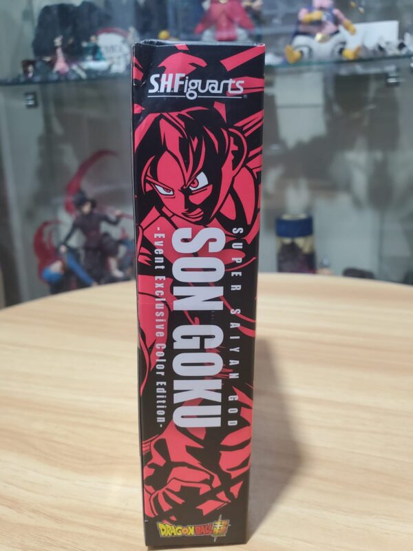 Dragon Ball Super S.H.Figuarts Super Saiyan God Goku 2021 Event Exclusive: imagen 6
