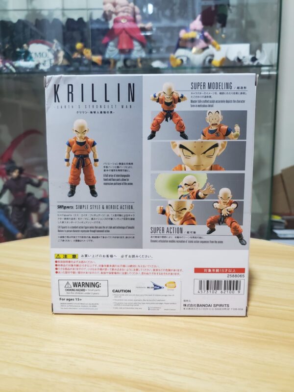 Dragon Ball Z S.H.Figuarts Krillin (Earth's Strongest Man): imagen 6