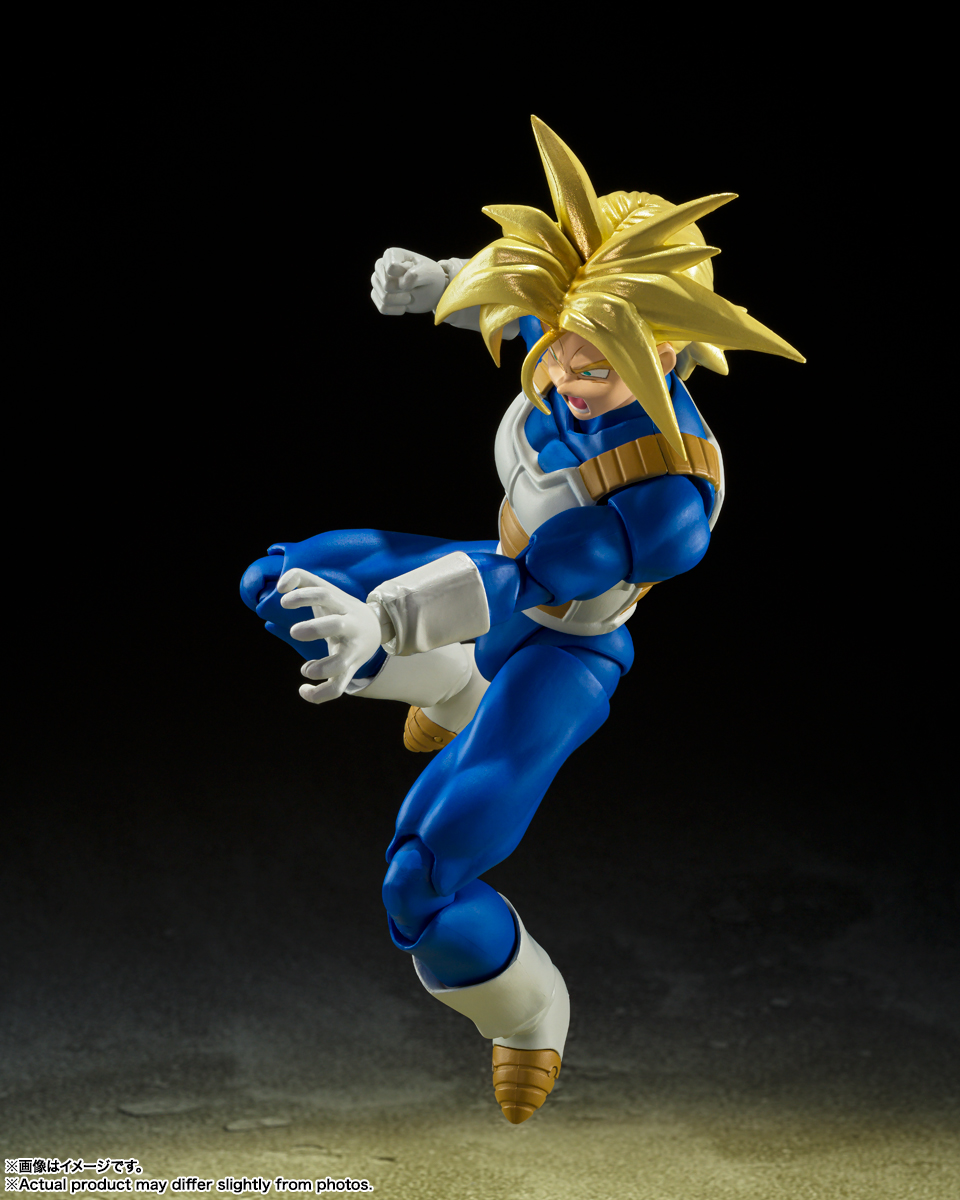 Dragon Ball Z S.H.Figuarts Super Saiyan Trunks (Latent Power): imagen 4
