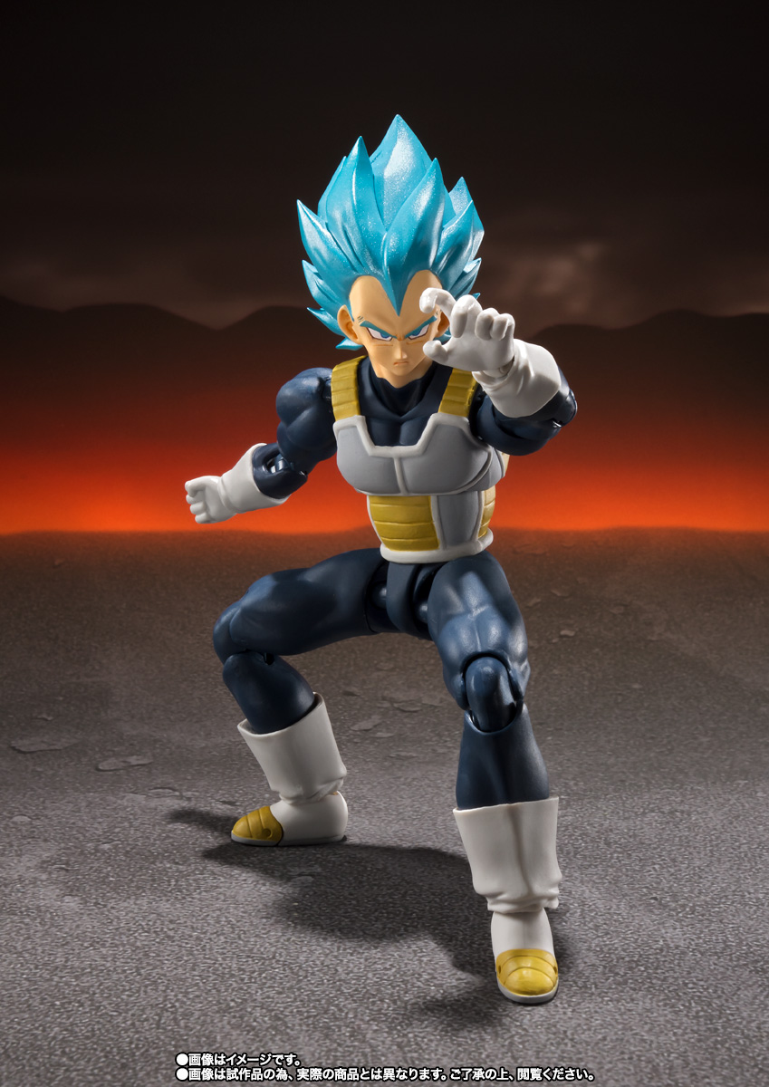 Dragon Ball Super S.H.Figuarts Super Saiyan God Super Saiyan Vegeta: imagen 3