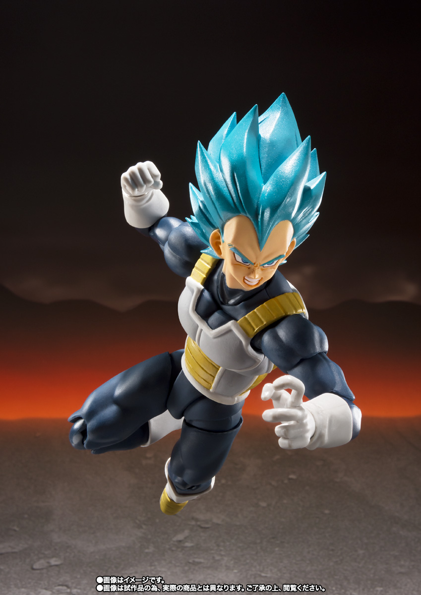 Dragon Ball Super S.H.Figuarts Super Saiyan God Super Saiyan Vegeta: imagen 5