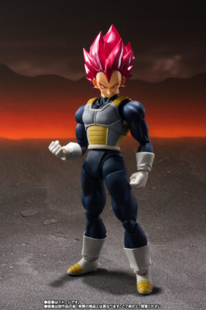 Dragon Ball Super S.H.Figuarts Super Saiyan God Super Saiyan Vegeta: imagen 4
