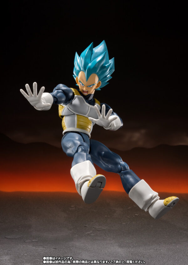 Dragon Ball Super S.H.Figuarts Super Saiyan God Super Saiyan Vegeta: imagen 2