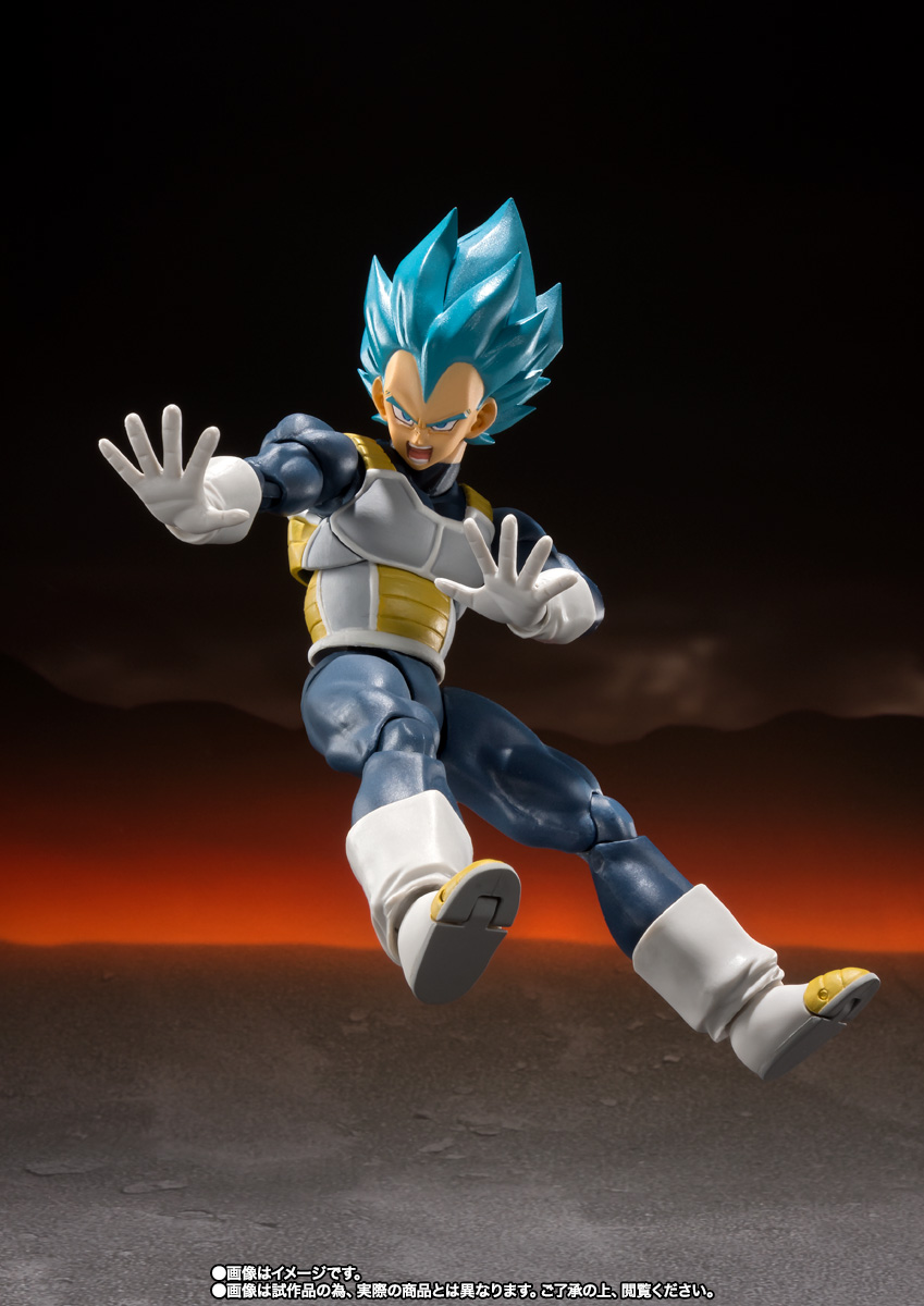 Dragon Ball Super S.H.Figuarts Super Saiyan God Super Saiyan Vegeta: imagen 2
